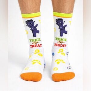 2/$24 NWT Sour Patch Kids Trick or Treat Crew Socks